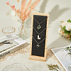 Bamboo Slant Back Necklace Organizer Display Stands NDIS-WH20007-01A-02-3