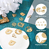  Jewelry 14Pcs 7 Style Brass Charms KK-PJ0001-26-14