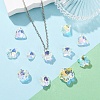 100Pcs 10 Styles Glass Charms GLAA-YW0004-66-5