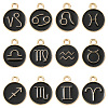 Alloy Enamel Pendants ENAM-YW0001-100A-1