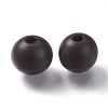 Painted Natural Wood Beads WOOD-A018-16mm-08-2