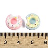 Opaque Resin Cabochons RESI-H166-25B-4