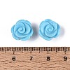 Synthetic Turquoise Carved Beads G-Q601-40B-3