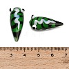 Handmade Lampwork Worm Figurines LA-CBA77D3-01G-3