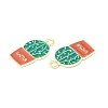 Alloy Enamel Pendants ENAM-G212-15G-3