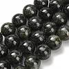 Natural Green Kyanite Beads Strands G-H335-B02-14mm-AB-2