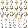 120Pcs Zinc Alloy Lobster Claw Clasps FIND-SC0022-03-1