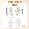 Polyester with Glass Rhinestone Sewing Decorate DIY-WH20032-138A-2
