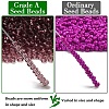 FGB 8/0 Grade A Round Glass Seed Beads SEED-Q006-3mm-F06-4