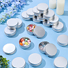 Round Aluminum Packing Boxes CON-WH0112-054-4