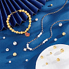 190pcs 6 Style Brass Beads KK-PH0005-51-4