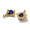 Natural Lapis Lazuli Faceted Pendants G-C096-02G-07-2