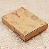 Kraft Paper Boxes and Earring Jewelry Display Cards CON-L015-B06-1