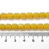 Opaque Glass Beads Strands GLAA-G112-03P-4