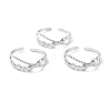 304 Stainless Steel Finger Rings X-RJEW-L102-43P-1