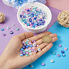 175Pcs 7 Colors Handmade Evil Eye Lampwork Beads EGLA-TA0001-32-7