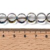 Electroplated Transparent Glass Beads Strands GL-CBA98F0-06C-03-4