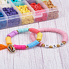 24 Colors Handmade Polymer Clay Beads CLAY-TA0001-05-23