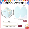 20Pcs Square Folding Paper Gift Boxes CON-PH0003-52A-2