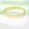 304 Stainless Steel Hinged Bangles for Women BJEW-B161-10G-2