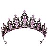 Alloy Rhinestone Crown Hair Bands PW-WG903DF-23-1