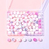 200Pcs 10 Styles Imitation Pearl & Opaque Acrylic Berry Beads OACR-FS0001-96B-7