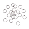 Non-Tarnish 304 Stainless Steel Open Jump Rings STAS-C040-01C-P-1