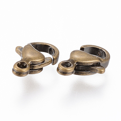 304 Stainless Steel Lobster Claw Clasps X-STAS-E145-05B-AG-1