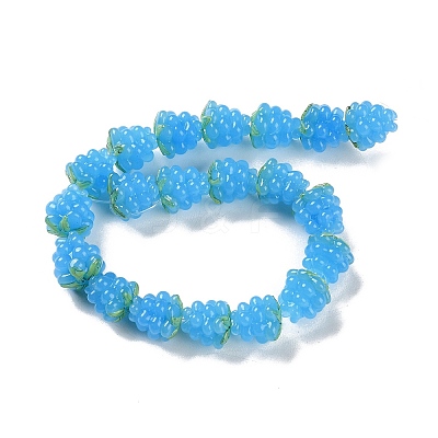 Handmade Lampwork Beads Strands LAMP-Q036-05G-1