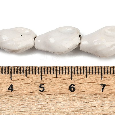 Ocean Series Handmade Porcelain Beads PORC-R002-04A-05-1