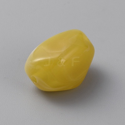 Opaque Acrylic Beads X1-CRES-TAC0010-04F-1