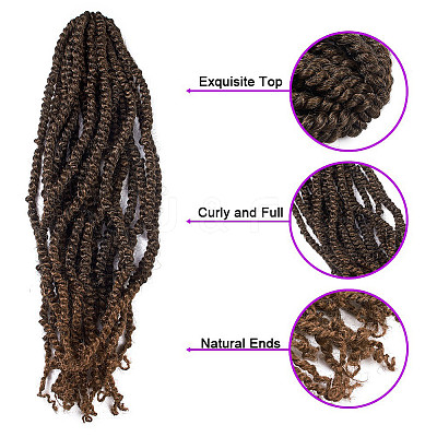 Pre-Twisted Passion Twists Crochet Hair LS-OHAR-G005-17D-1