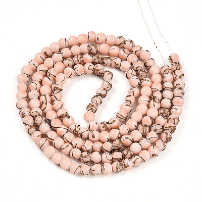 Baking Paint Glass Beads X1-DGLA-N010-6mm-02-1