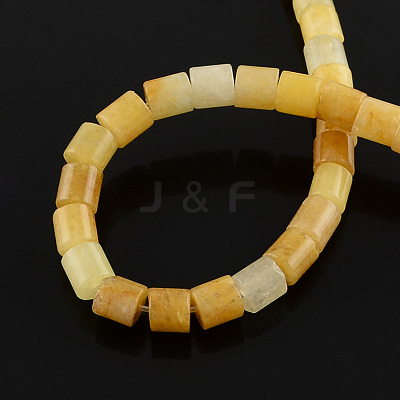 Natural Topaz Jade Stone Bead Strands G-R187-09-1