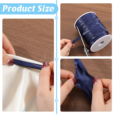 80M Satin Ribbon OCOR-WH0070-172C-1