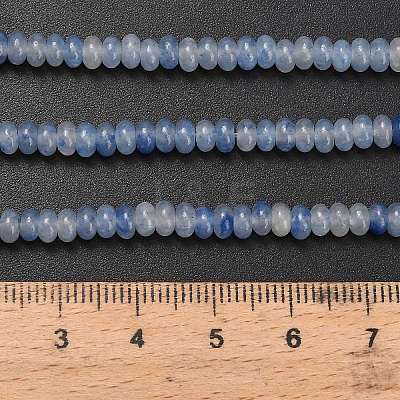 Natural Aventurine Beads Strands G-L635-A03-4x2mm-02-1