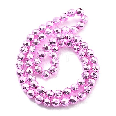 Electroplated Synthetic Non-magnetic Hematite Beads Strands G-B132-B01-01C-1
