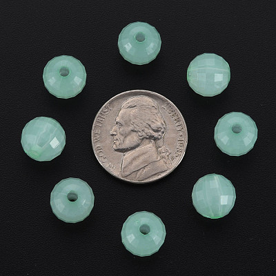 Transparent Acrylic Beads TACR-S153-42E-04-1