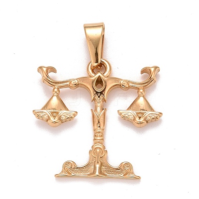 Ion Plating(IP) 304 Stainless Steel Pendants LS-STAS-D165-14G-09-1