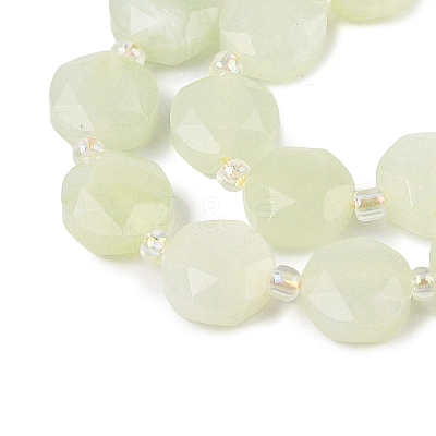 Natural New Jade Beads Strands G-N342-78A-1