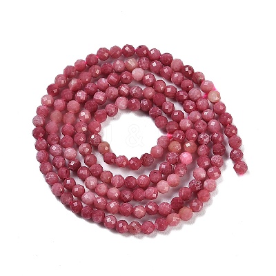 Natural Rhodonite Beads Strands G-P553-G06-01-1
