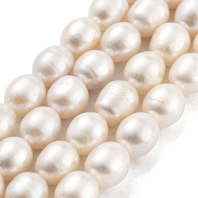 Natural Cultured Freshwater Pearl Beads Strands PEAR-P062-13E-1