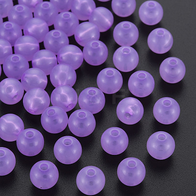 Imitation Jelly Acrylic Beads MACR-S373-66-EA04-1