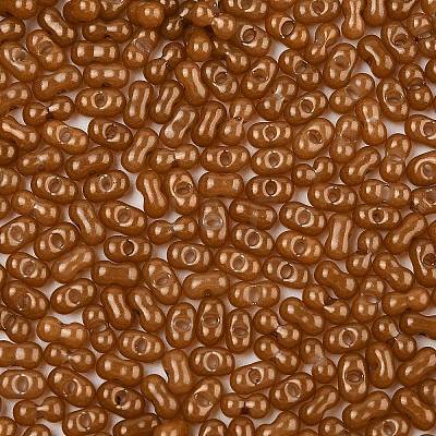Baking Paint Glass Seed Beads SEED-L011-09A-19-1