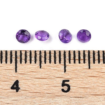 Faceted Natural Amethyst Cabochons G-I295-05C-06-1