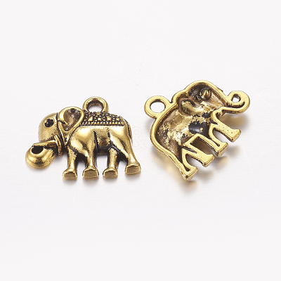 Tibetan Style Alloy Pendants X-TIBEP-21124-AG-NR-1