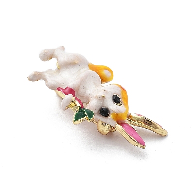 Alloy Enamel Brooch JEWB-C037-27G-1