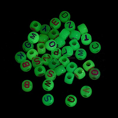 Luminous Transparent Acrylic Beads LACR-282-01A-1
