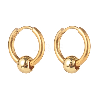 304 Stainless Steel Huggie Hoop Earrings X-EJEW-JE04555-02-1