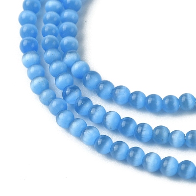 Cat Eye Beads Strands CE-Z001-01B-1